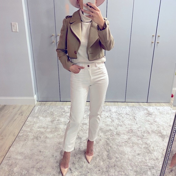 Wool blend coat/jacket with detachable bottom XS - Picture 5 of 12